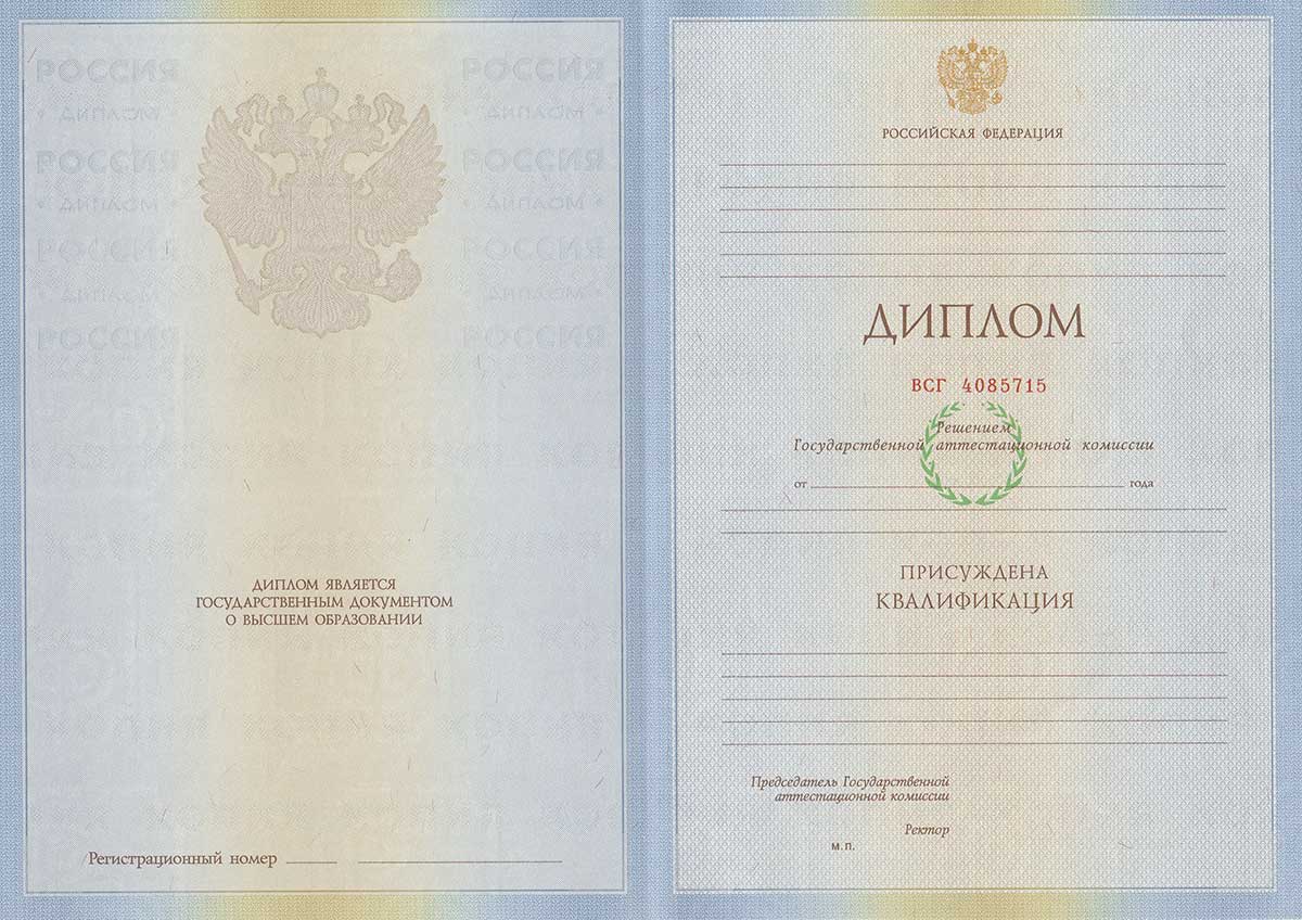 Диплом вуза 2009-2011г.